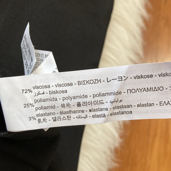 Zara High-Waist Button Detail Thick Ponte Skinny Leggings - Picture 10 of 11